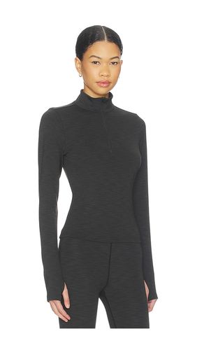 Stevie Active Rib Half Zip Waist Length Top in . Taglia S. Also in XS - Splits59 - Modalova