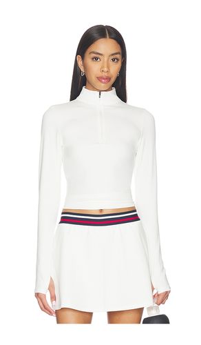 Stevie Active Rib Half Zip Waist Length Top in . - size L (also in M, XL) - Splits59 - Modalova
