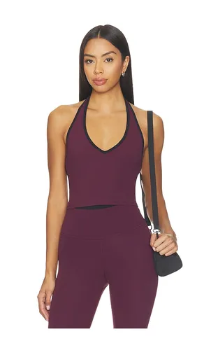 Rory Airweight Halter Bralette in Wine. - size S (also in XS, M, L) - Splits59 - Modalova