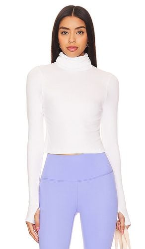 Jackson Rib Cropped Turtleneck Top in . - size L (also in M, S, XL) - Splits59 - Modalova