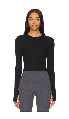 Louise Rib Long Sleeve Crop Top in . - size L (also in M, S) - Splits59 - Modalova