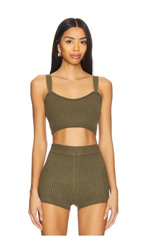 Sofia Bralette in Olive. - size L (also in M, S, XL, XS) - Spiritual Gangster - Modalova