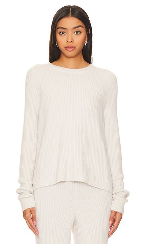 Boxy Chenille Sweater in Ivory. - size L (also in XL) - Spiritual Gangster - Modalova