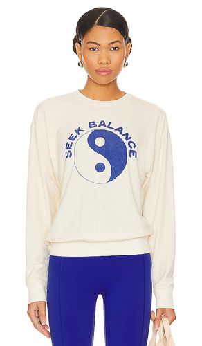 Seek Balance Relaxed Savasana Sweatshirt in . Size M, S, XL, XS - Spiritual Gangster - Modalova