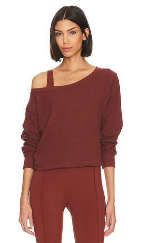 Lofty Slub Rib Vida Pullover in Burgundy. - size M (also in S, XS) - Spiritual Gangster - Modalova