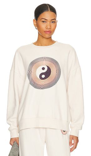 Sudadera yin yang en color ivory talla L en - Ivory. Talla L (también en M, S, XS) - Spiritual Gangster - Modalova