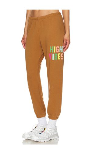 High Vibes Luna Sweatpant in Brown. - size M (also in S, XS) - Spiritual Gangster - Modalova