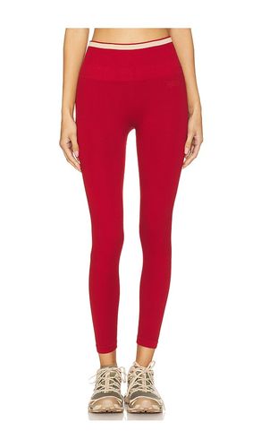 Love 7/8 legging en color rojo talla L en - Red. Talla L (también en M, S, XS) - Spiritual Gangster - Modalova