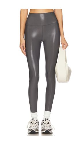 Lotus high gloss 7/8 legging en color gris talla L en - Grey. Talla L (también en M, S, XL, XS) - Spiritual Gangster - Modalova