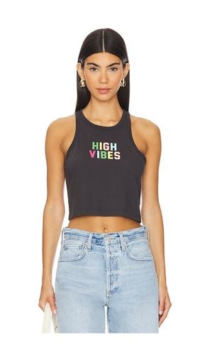 High Vibes Sienna Crop Tank Top in Black. - size XS (also in L) - Spiritual Gangster - Modalova