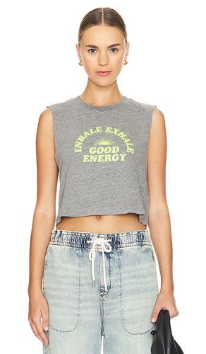 Camiseta tirantes good energy callie crop en color gris talla M en - Grey. Talla M (también en L, S - Spiritual Gangster - Modalova