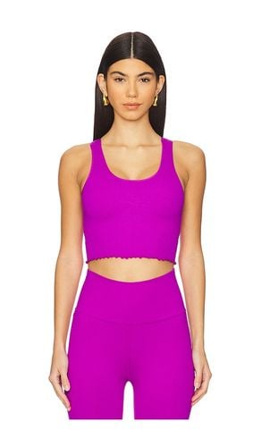 Amor Crop Tank Top in Purple. - size M/L (also in XS/S) - Spiritual Gangster - Modalova