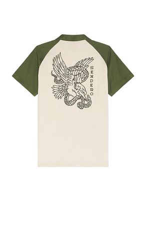 Saloon Raglan Shirt in Cream,Green. - size L (also in M, S, XL/1X) - Sendero Provisions Co. - Modalova