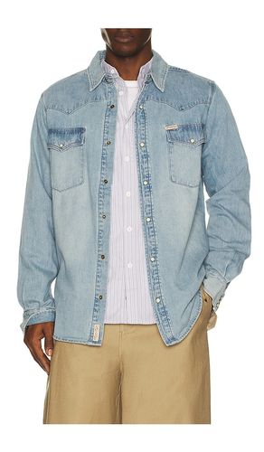 The Wyatt Pearl Snap Shirt in Blue. - size L (also in M) - Sendero Provisions Co. - Modalova