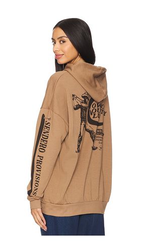 Cowboy Country Club Hoodie in Brown. - size L (also in M, S, XL, XS) - Sendero Provisions Co. - Modalova