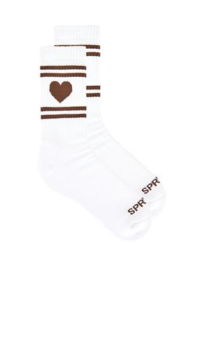 Heart Logo Crew Socks in - SPRWMN - Modalova