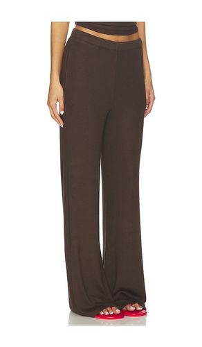 Rib Wide Leg Pants in . Size L. Also in S, XS - SPRWMN - Modalova