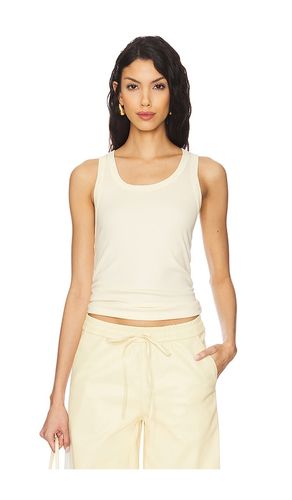 Fitted Scoop Tank Top in . Size S. Also in XS, M - SPRWMN - Modalova