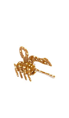Hand-Painted Coquette Bow Claw Hair Clip in - Solar Eclipse - Modalova