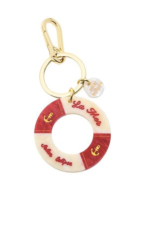 Hand-painted Lifesaver Bag Charm & Keychain in - Solar Eclipse - Modalova