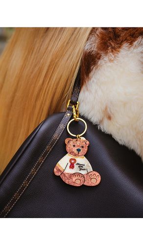 Hand-Painted Mama Bear Bag Charm & Keychain in - Solar Eclipse - Modalova