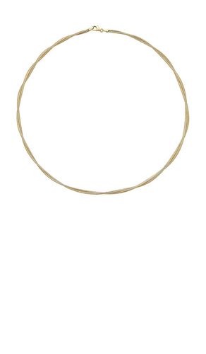 Interwoven Gold Necklace in - STONE AND STRAND - Modalova