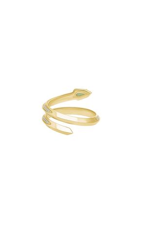 Shield Serpent Ring in . Size 7. Also in 8 - STONE AND STRAND - Modalova