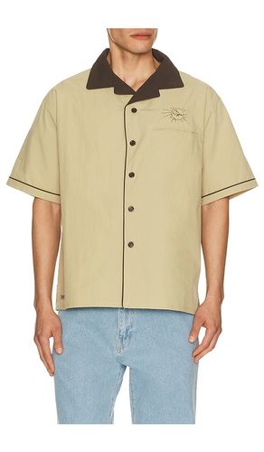 Short Sleeve Bowling Shirt in Taupe. - size L (also in M, S) - STAN RAY - Modalova