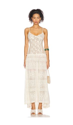 Constanza Dress in Cream. - size 38 (also in 40, 42) - SIEDRES - Modalova