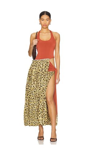 Youstina Dress in Burnt Orange. - size L (also in M, S, XS, XXS) - SIEDRES - Modalova