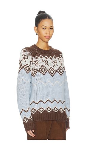 Celeste sweater in color baby blue, brown size S (also in M, L) - SIEDRES - Modalova