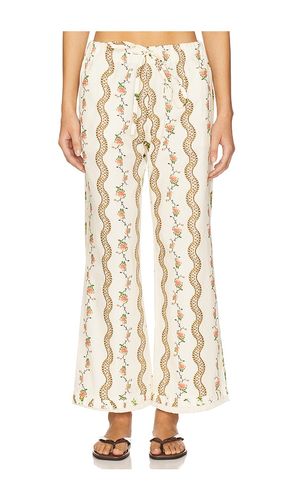 Savina Pants in Cream. - size 32 (also in 34, 36, 38, 40, 42) - SIEDRES - Modalova