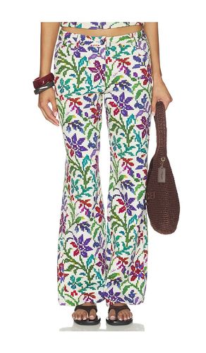 Roux Pant in Ivory,Purple. - size 36 (also in 38, 40) - SIEDRES - Modalova