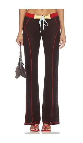 Flo Pant in Chocolate. - size L (also in S, XXS) - SIEDRES - Modalova