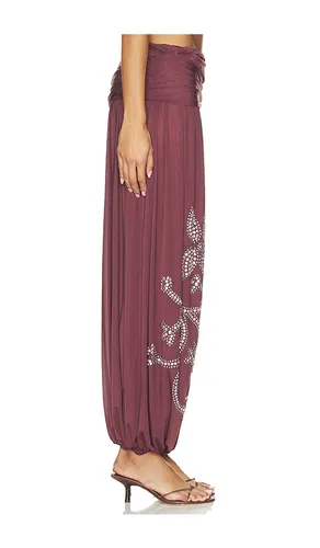 Tate Draped Jersey Pant in . - size 34 (also in 36, 38, 40) - SIEDRES - Modalova