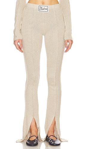 Mult Front Slit Pants in Beige. - size S (also in XS) - SIEDRES - Modalova