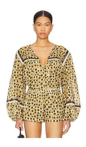 Nuya Blouse in Yellow. - size 36 (also in 38, 40, 42) - SIEDRES - Modalova