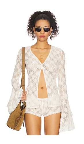 Sileas Top in Cream. - size L (also in M, S, XS) - SIEDRES - Modalova