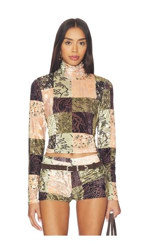 Cody top in color brown, green size S (also in M, L) - SIEDRES - Modalova