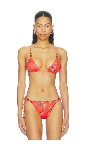 Gia Bikini Top in Orange. - size L (also in M, S, XS) - SIEDRES - Modalova