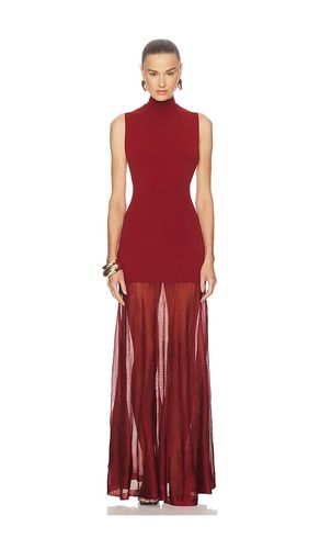 Kera Mock Neck Knit Gown in . Size L. Also in M, S, XL, XS - SRG - Modalova