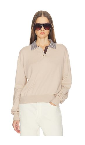 Marielle Long Sleeve Knit Polo in . Taglia M. Also in S, XL - SRG - Modalova