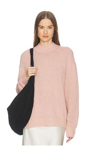 Everlie Mockneck Sweater in Pink. - size L (also in M, S, XL, XS) - SRG - Modalova