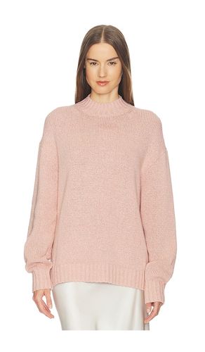 Everlie Mockneck Sweater in Pink. - size L (also in M, S, XL, XS) - SRG - Modalova