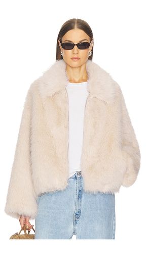 Erin Faux Fur Jacket in . Taglia L. Also in M, S - SRG - Modalova