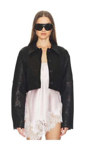 Alina Leather Jacket in . Size L. Also in M, S, XL - SRG - Modalova