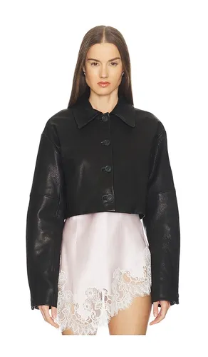 Alina Leather Jacket in . Taglia L. Also in M, XL - SRG - Modalova