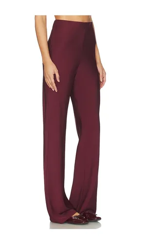 Lennon Silk Pant in Burgundy. - size M (also in S, XL, XS) - SRG - Modalova