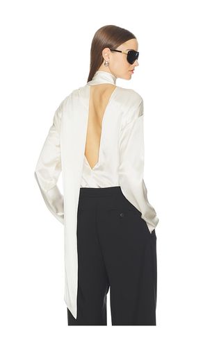 Galia Silk Top in Ivory. - size L (also in M, S) - SRG - Modalova