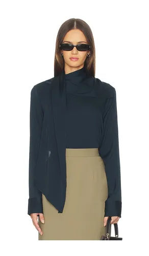 Celeste Silk Top in Navy. - size L (also in S) - SRG - Modalova
